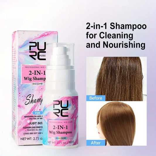 2-in-1 Wig Shampoo & Conditioner with Coconut Oil