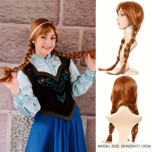 Anna Frozen Inspired Wig