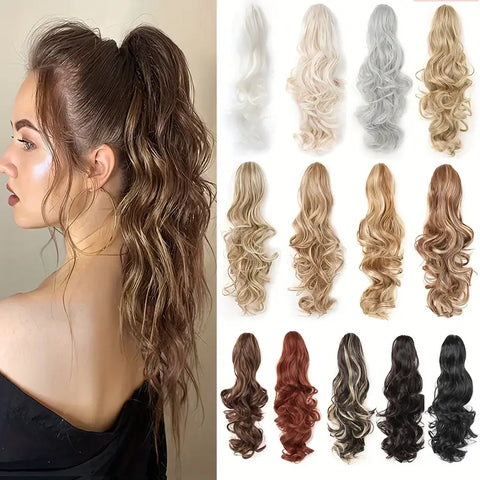 Wavy Claw Ponytail Extensions 45cm