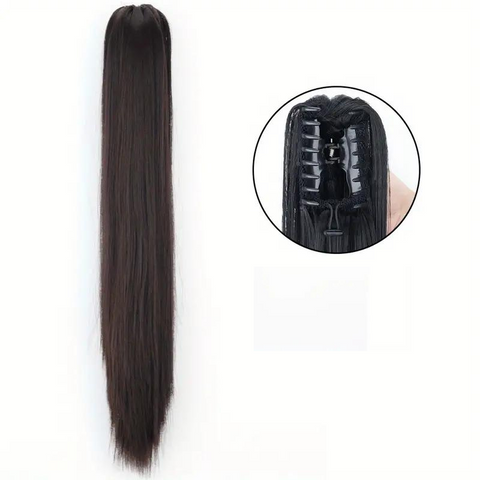 Straight Ponytail Claw Extension 60cm