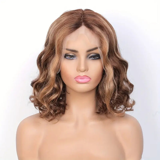 Short Body Wave Lace Front Bob Wig
