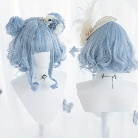 Short & Cute Pastel Colored Wigs