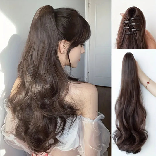 Wavy Ponytail Small Claw Extension 45cm
