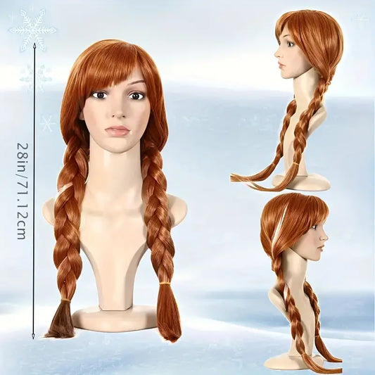 Anna Frozen Inspired Wig