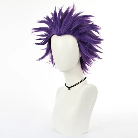 Short Purple Wig
