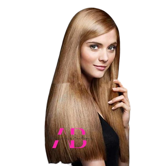 Blonde Straight long Hair Extensions