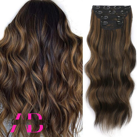 Curly Long Hair Extensions Thick Wavy Hair Extension