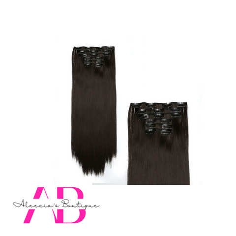 Straight Long Hair Extensions Thick  Hair Extension